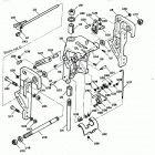 H0507A91C Swivel Bracket And Stern Brackets Manual Tilt Mode...