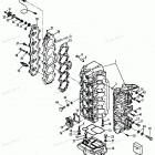 H1508E91B Блок цилиндров