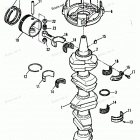 H1501F91B Коленвал,поршни