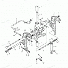 H0903F91C Swivel Bracket And Stern Brackets Power Trim Model...