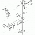 H120LD91B Towershaft And Throttle Linkage