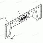 H120LD91B Transom Shield