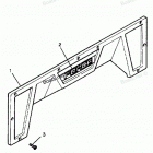 H090LD91D Transom Shield