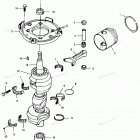 H0903E91D Коленвал и поршни