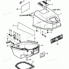 H0093E91C Top Cowl (90a Thru 92b & Ser. # E000001 Thru E1276...