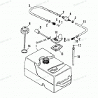 H005CS91A Fuel Tank And Line (88b Thru 92b)