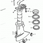 H0053F91A Driveshaft Hoousing (all Models)