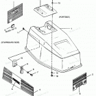 H0508F91B Engine Cover (maxum Models)