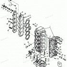 H1501A91J Блок цилиндров