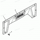 H090LD91B Transom Shield
