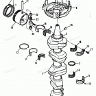 H1508X91D Коленвал,поршни