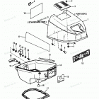 H0092F91D Top Cowl (90a Thru 92b & Ser. # E000001 Thru E1276...