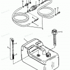 H0092E91A Fuel Tank And Line (plastic - 3.2 Gallon)