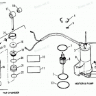 H1508X91D Tilt Cylinder - Motor And Pump