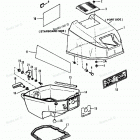 H0152F91A Top Cowl (90a Thru 92b & Ser. # E000001 Thru E1276...