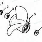 H0908E91A Flared Hub Props