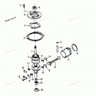 H0092E91B Crankshaft And Piston (84a Thru 87a Models)