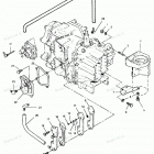 H0508E91B Recirculatation System And Starter Brackets