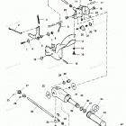 H0092S91A Tiller Handle And Throttle Linkage