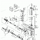 H090LD91D Gear Housing Mercury Gears