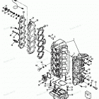 H1501F91D Блок цилиндров