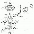 H0906A90C Коленвал и поршни