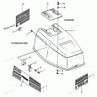 H0353F90B Engine Cover (bayliner Models)