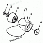 H0906X90B Straight Hub Props