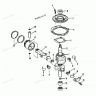 H0152F90A Crankshaft And Piston (88a-92b & Ser. # E000001 Th...