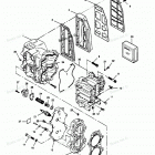 H0507G90C Cylinder Block, Head And Exhaust Chest Cover