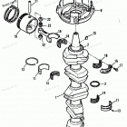 H1508E89A Коленвал,поршни