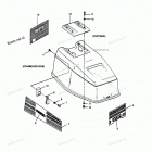 H0507Y90C Engine Cover Spectrum & Bayliner Models