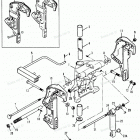 H1501X90D Swivel Bracket - Stern Brackets