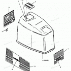 H0908G90C Engine Cover Bayliner Models