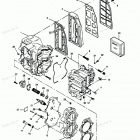 H0507Y90C Cylinder Block, Head And Exhaust Chest Cover