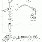 H0908F90B Parts Breakdown Tilt Cylinder, Trim Cylinder, Moto...