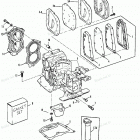 H0092F90A Cylinder Block (88a-92b & Ser. # E000001 Thru E127...