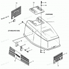 H0357G90B Engine Cover (bayliner Models)