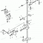 H120LD90A Towershaft And Throttle Linkage