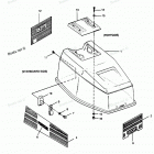 H0507F90B Engine Cover Maxum Models