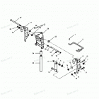 H0906A90B Swivel Bracket And Stern Brackets With Power Trim