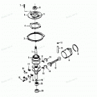 H0153F90D Crankshaft And Piston (84a Thru 87a Models)