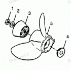 H0903X90B Straight Hub Props