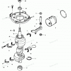 H0906A90A Коленвал и поршни