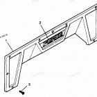 H090LD90C Transom Shield