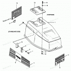 H0353X90B Engine Cover (bayliner Models)