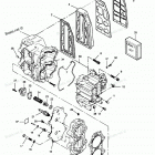 H0507A90A Cylinder Block, Head And Exhaust Chest Cover
