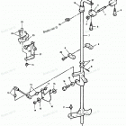 H090LD90C Towershaft And Throttle Linkage