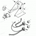 H120LD90B Trim Pump Bracket And Relays