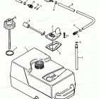 H0152S84A Fuel Tank And Line (plastic - 6.0 Gallon)